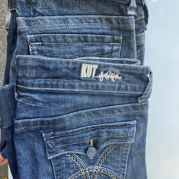 Kut From the cloth bermuda denim shorts! Size 8 - Picture 3 of 4